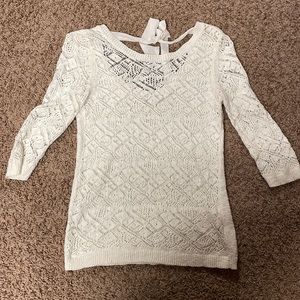Ivory sweater